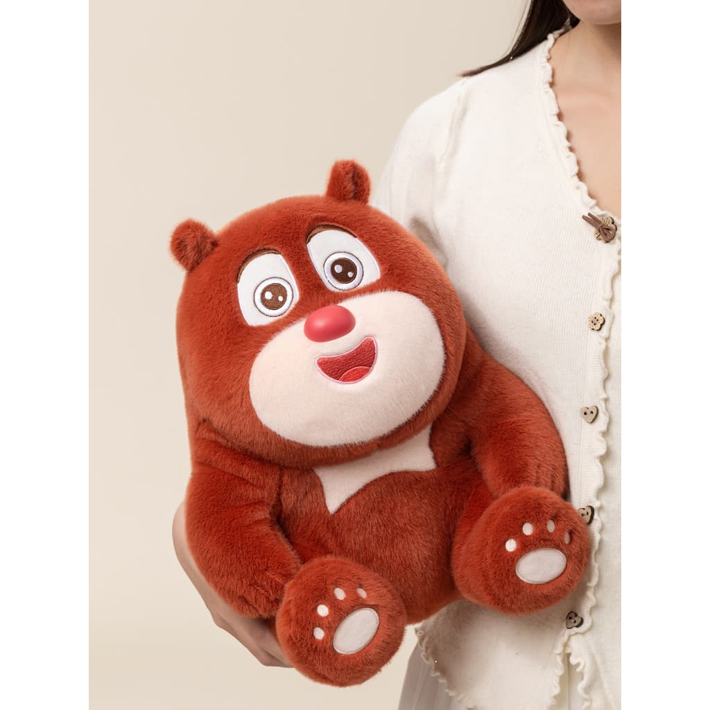 Urso genuíno assombrado brinquedo de pelúcia boneca urso grande boneca urso dois travesseiro de dormir crianças presente