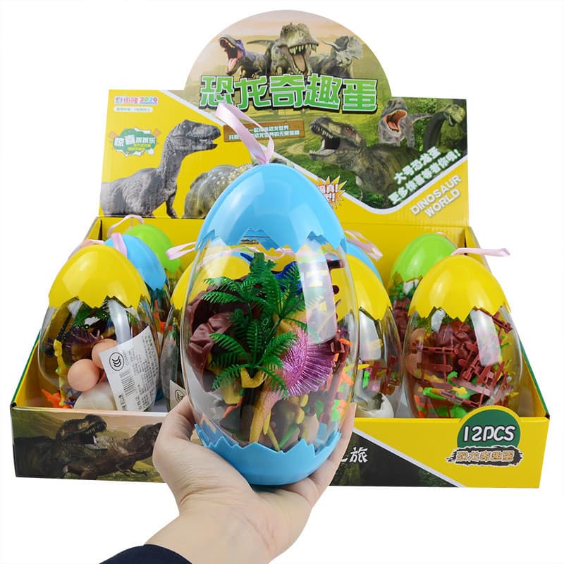 Frete grátis para conjunto de placas suspensas com grandes ovos de dinossauro, Tyrannosaurus rex, conjunto de brinquedos