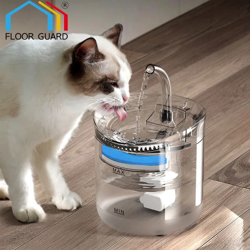 Fonte de Água Automática para Gatos com Filtros, Ultra Silenciosa, Bomba de Água Elétrica USB, Dispensador de Água para