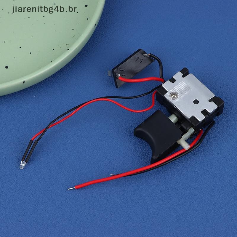 JIARN Furadeira Elétrica À Prova De Poeira , Controle De Velocidade , Botão De Gatilho , Interruptor De Sem Fio DC .