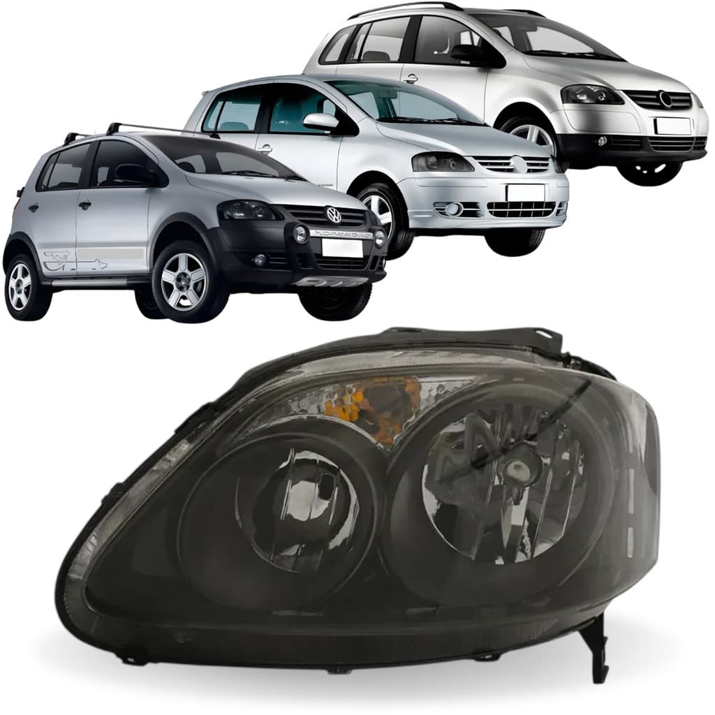FAROL FOX CROSSFOX SPACEFOX 2008 2009 2010 NEGRA DUPLO LE