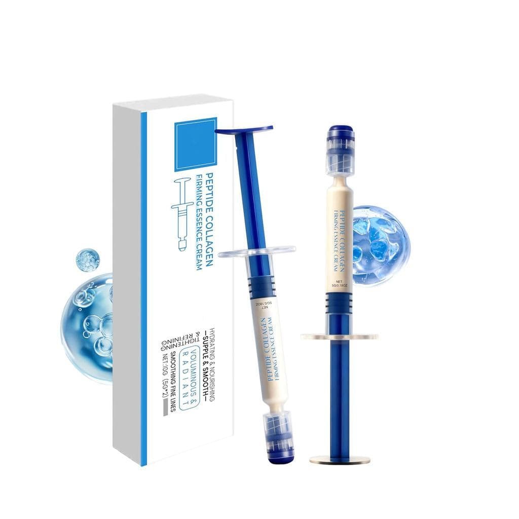 Essência Elástica de Colágeno com Peptídeos, Antirrugas e Firmadora, Contém Colágeno Micromolecular, Adequada para Todos