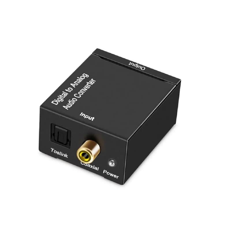 Conversor Audio Optico / RCA Oem ES-09
