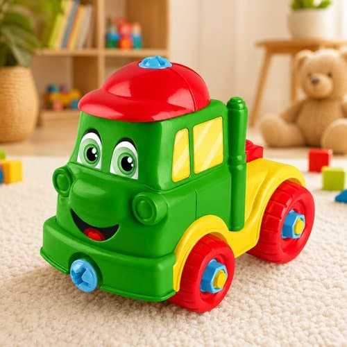 Caminhão Brinquedo Infantil Colecionável Personagem Cebolinha Alta Qualidade