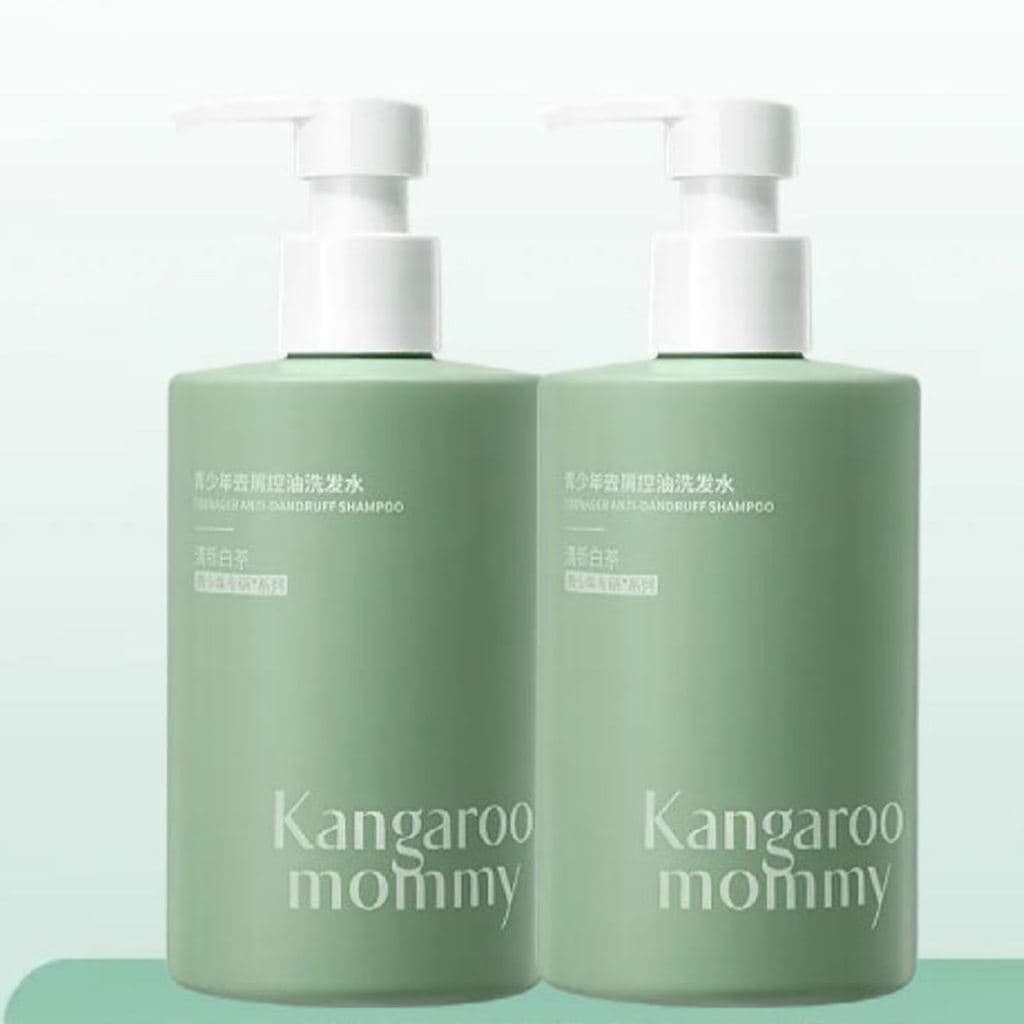 Canguru mãe adolescente Anti-caspa controle de óleo Shampoo conjunto de cuidados com a água meninos meninas estudantes o