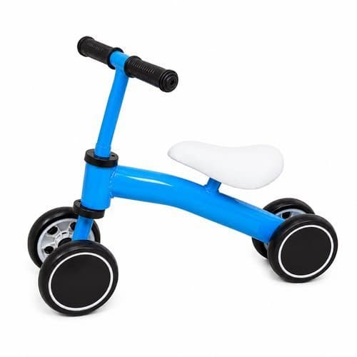 Bicicleta Infantil Equilibrio Azul Seguro Aprendizagem Desenvolvimento Equilibrio Motricidade