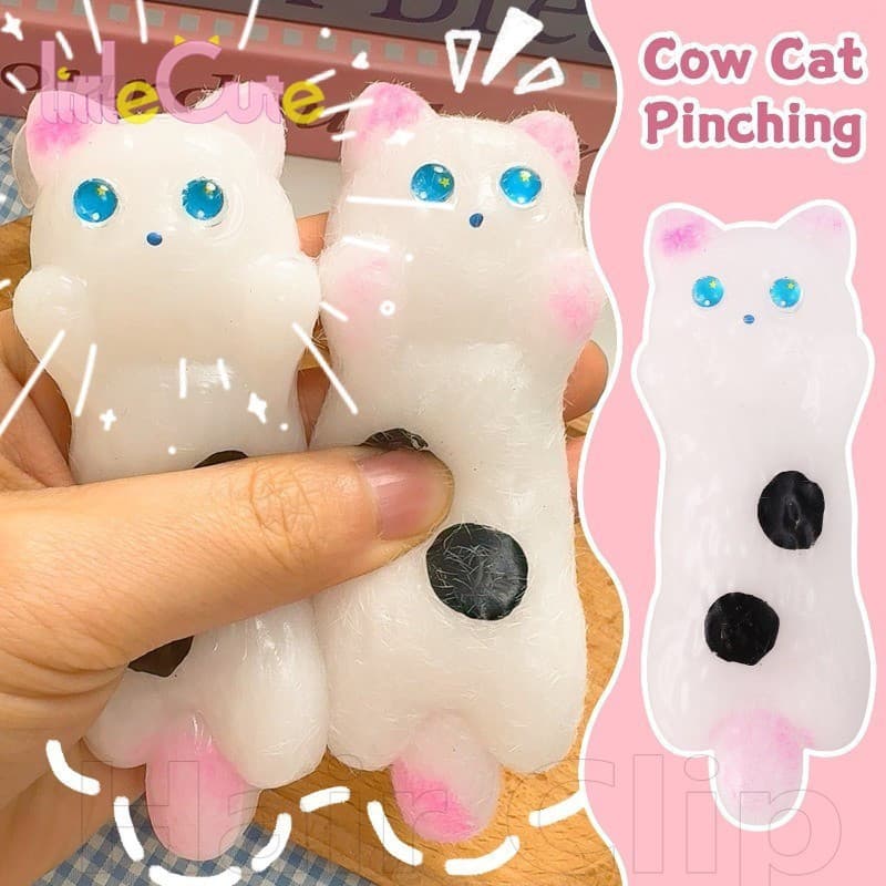SFSE-Brinquedo De Descompressão De Gato Preguiçoso Fofo-Presentes De Aniversário Infantil-Brinquedos De Pitada De Mão Pa