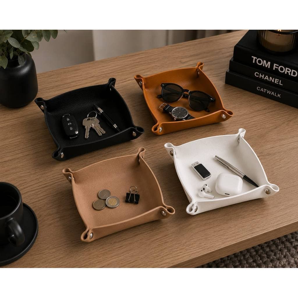 Kit 2 Organizador de Mesa Multifuncional Porta Objetos Porta Treco Escritorio Casa Cozinha