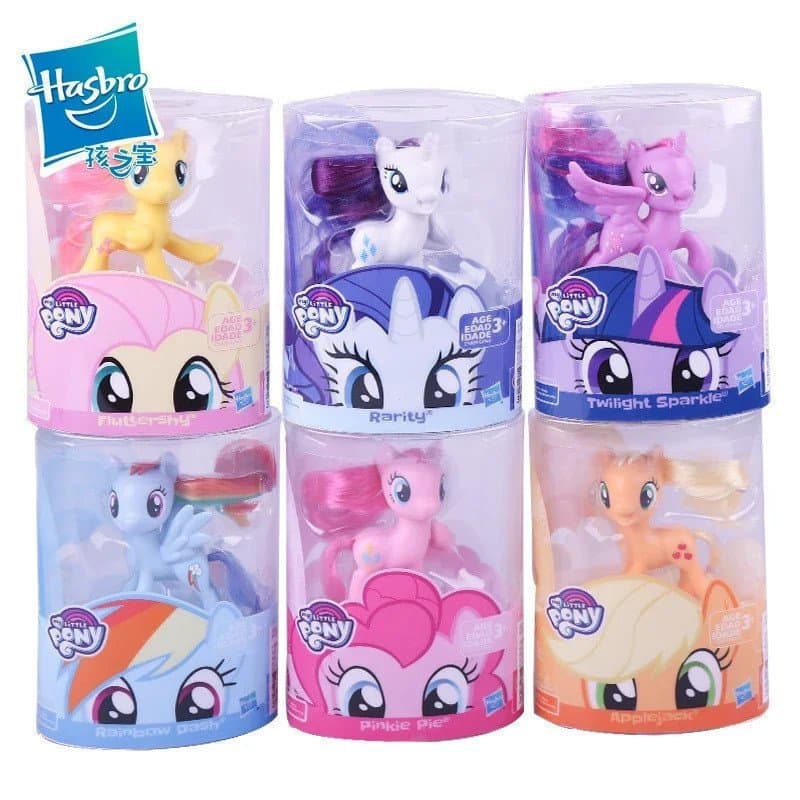 Figura original de My Little Pony para decoração de quarto, ornamento de mesa, figura de brinquedo infantil Izzy e Chip