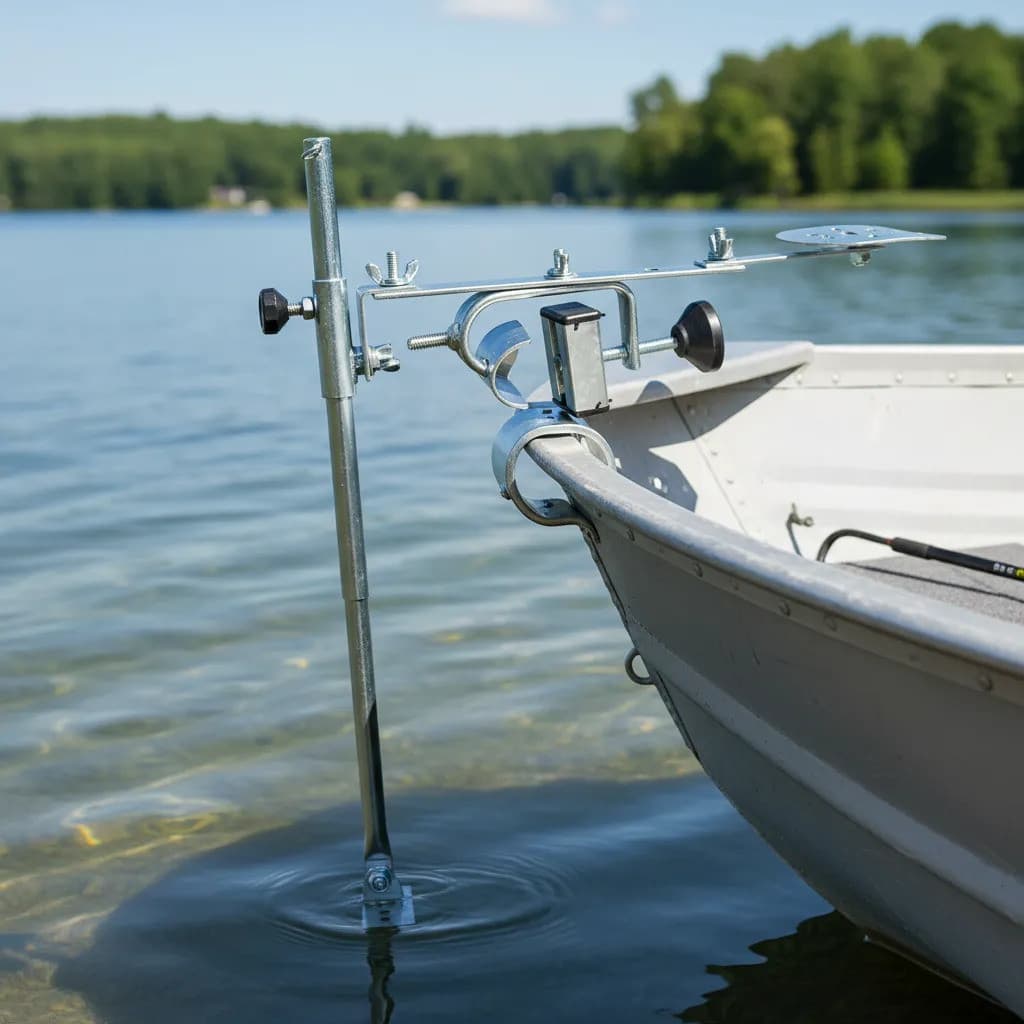 Suporte Para Sonar De Pesca Ajustável 360graus