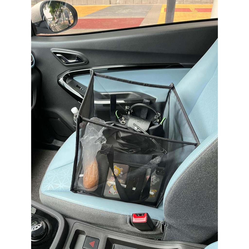 Caixa de armazenamento dobrável para carro, cesta de armazenamento traseiro, grande capacidade, saco de suspensão, porta