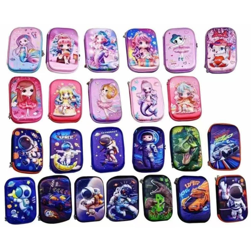 Estojo 3D Infantil Escolar