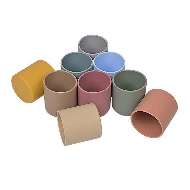Copo silicone Copo água silicone Copo dobrável de água infantil de alta qualidade, Material de Silicone se