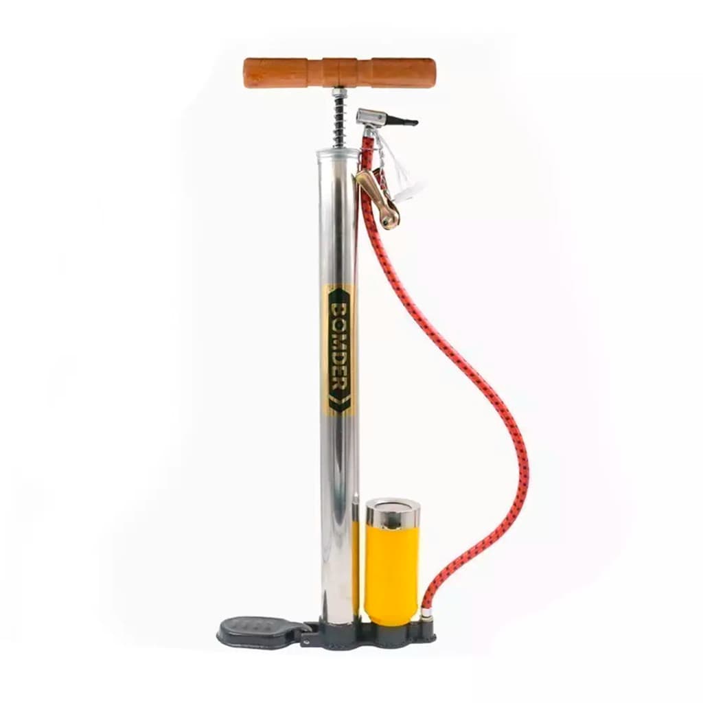Bomba De Ar Encher Pneu Bicicleta Bike Moto Bola Boias