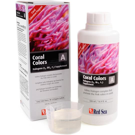 SUPLEMENTO RED SEA RCP TRACE-COLORS IODINE+ (COLORS A) - 500ML