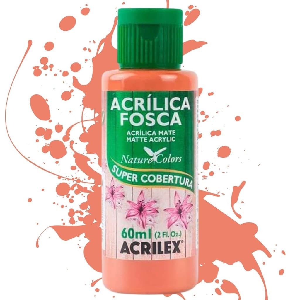 Tinta Acrílica Fosca 60ml 569 - Caramelo
