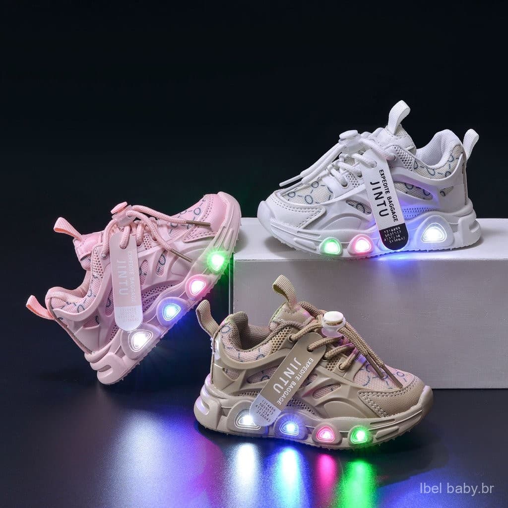 2025 novo estilo sapatos esportivos infantis meninos estudantes sapatos casuais de alta qualidade meninas sapatos de beb