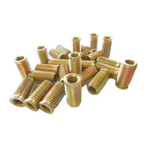 Rosca Postiça M6 X 8mm X 15mm Bucha Rosqueada  Com 10 Peças
