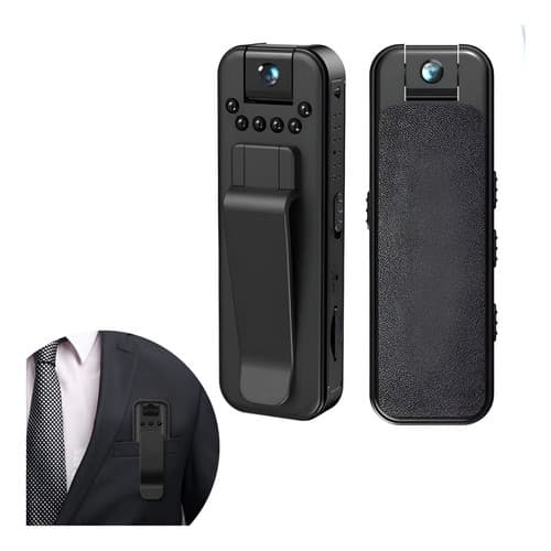 Mini Camera Espia Wifi Corporal Bodycam Wifi Visão Noturna