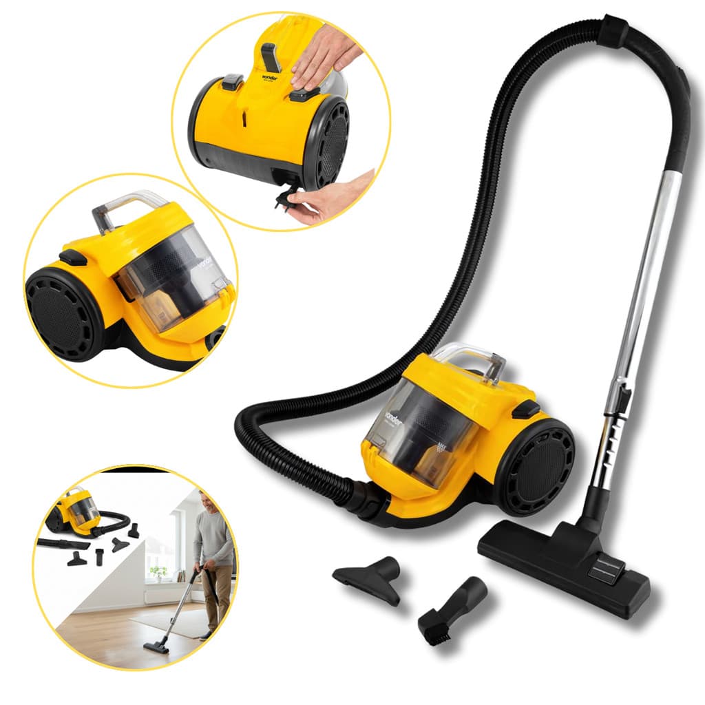 Aspirador De Pó 1.200W Apv1200 2 Litros 220V Vonder Portátil Doméstico Limpeza Carro