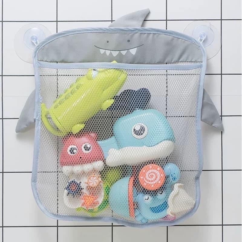 Cesto Multiuso Organizador Ventosa Parede Quarto Banheiro Para Brinquedos