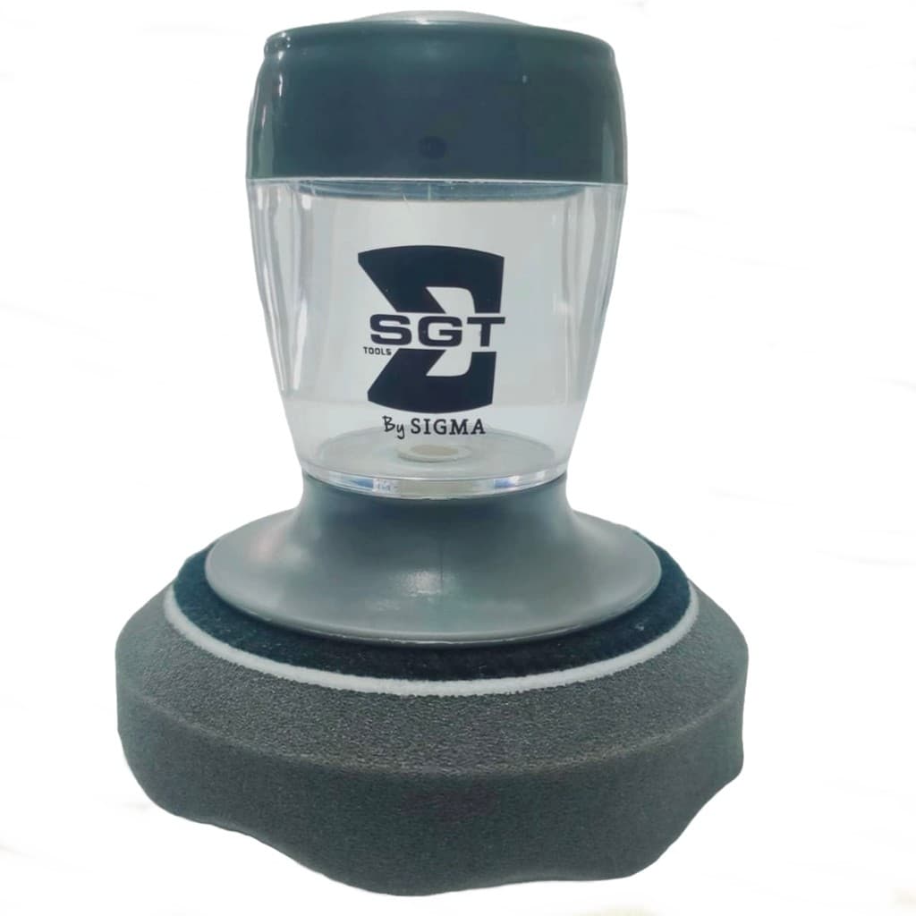 Aplicador De Pneu Pretinho Com Dispenser E Espuma Anti Sujeira