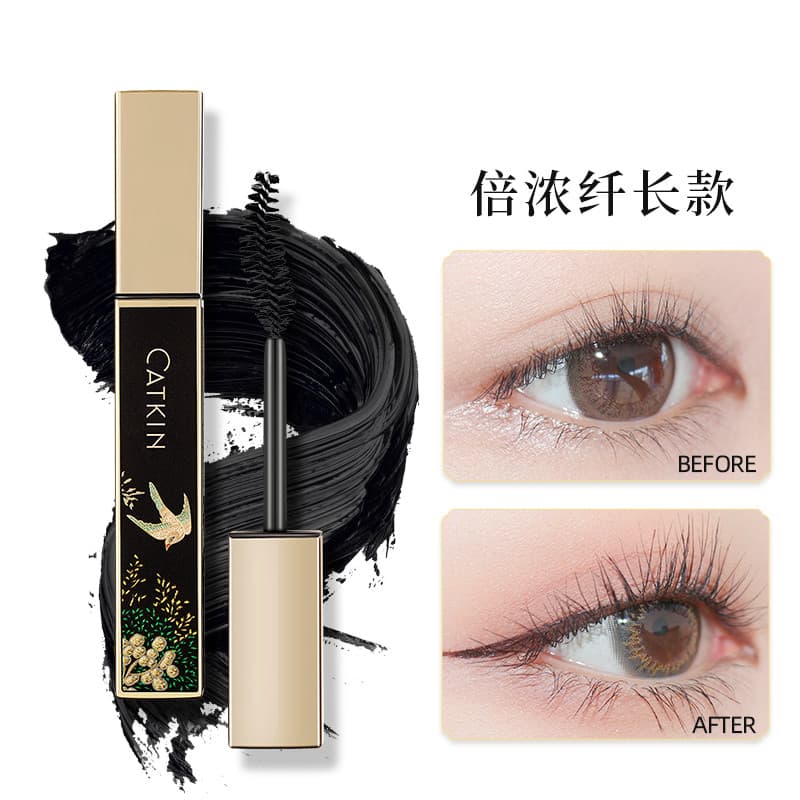 CATKIN CATKIN Gilt Platform Phoenix Feather Mascara Feminino À Prova D 'Água Longa Ondulação Não Mancha Tipo Grosso Não-