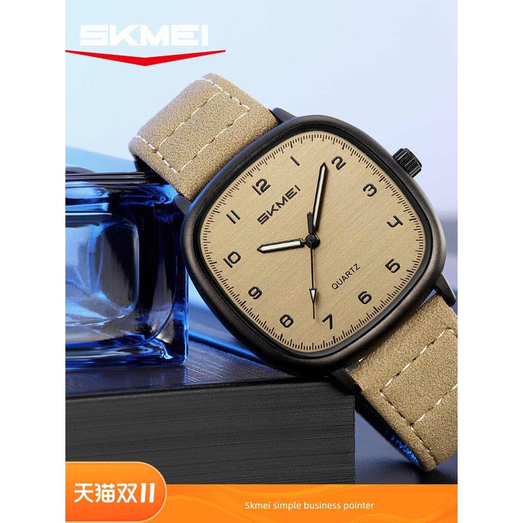 relogio masculino Momento bonito moda simples relógio de quartzo esportes Retro cinto relógio de pulso na moda personali