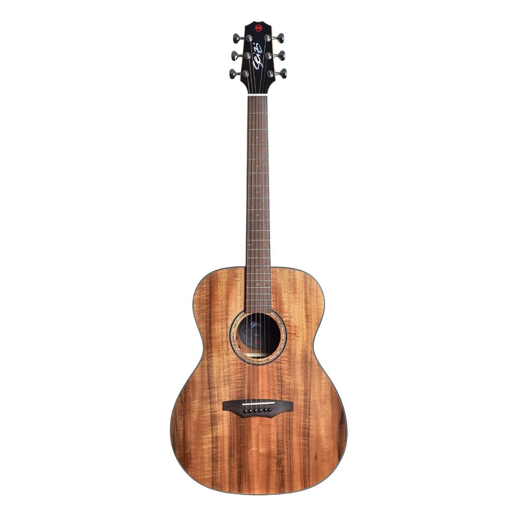 Violão Acústico Seizi Supreme Fuji Aço Koa Com Bag