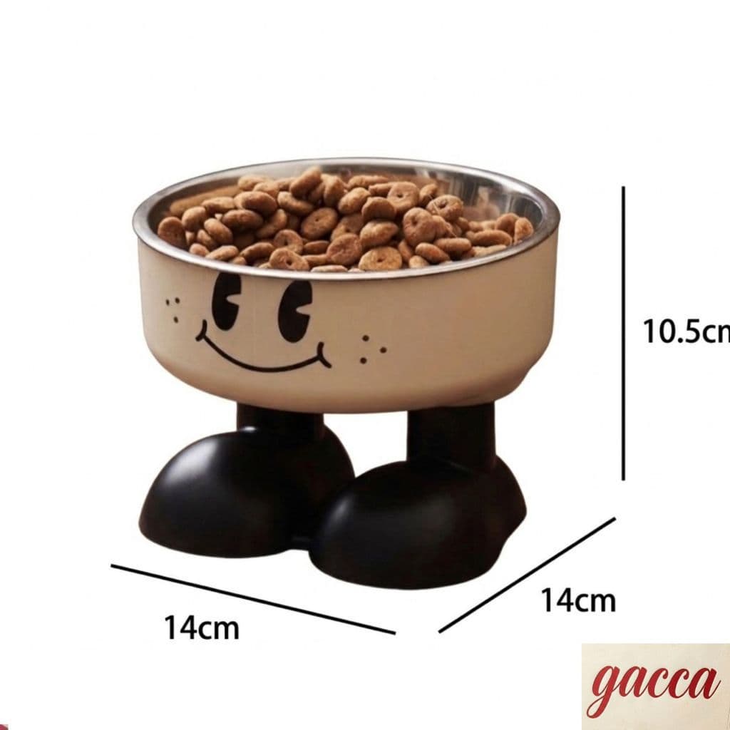 Tigela Elevada De Aço Inoxidável Para Cães E Gatos, Comedouro Antiderramamento