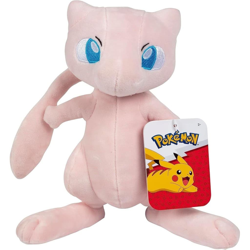 Pelúcia Pokémon Mew - Pelúcia de 8 polegadas - Detalhes Autênticos - Brinquedos para Crianças