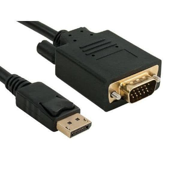 Cabo Adaptador Displayport Macho X Vga Macho 1.50MTO cabo é ideal para conectar seus dispositivos com facilidade e simpl