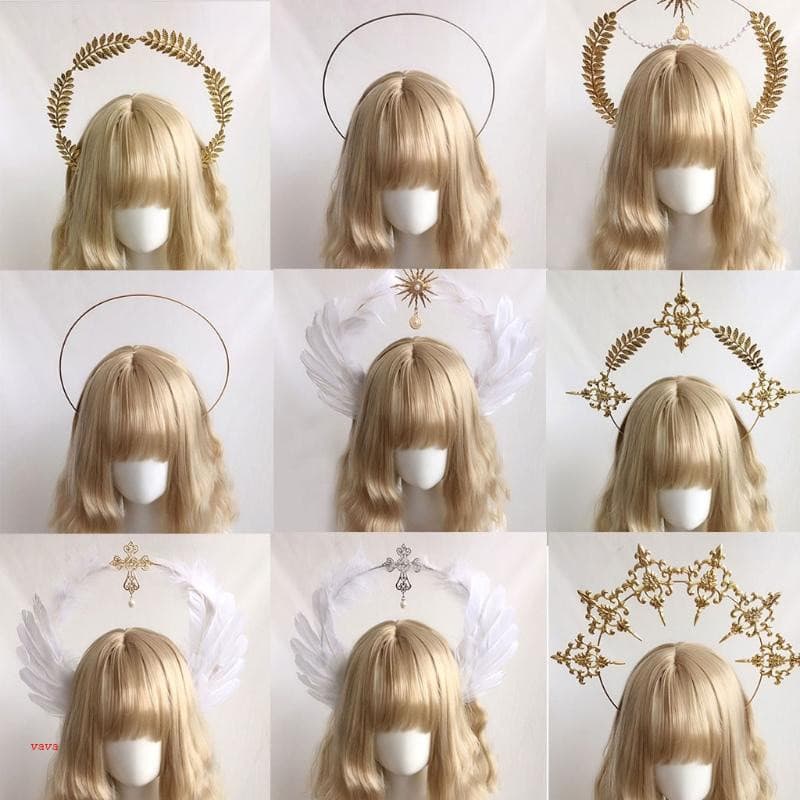 vava Styles Opcional Gótico Para A Cabeça Da Godmother Do Faixa Virgem Mary Acessórios Cabelo Wom