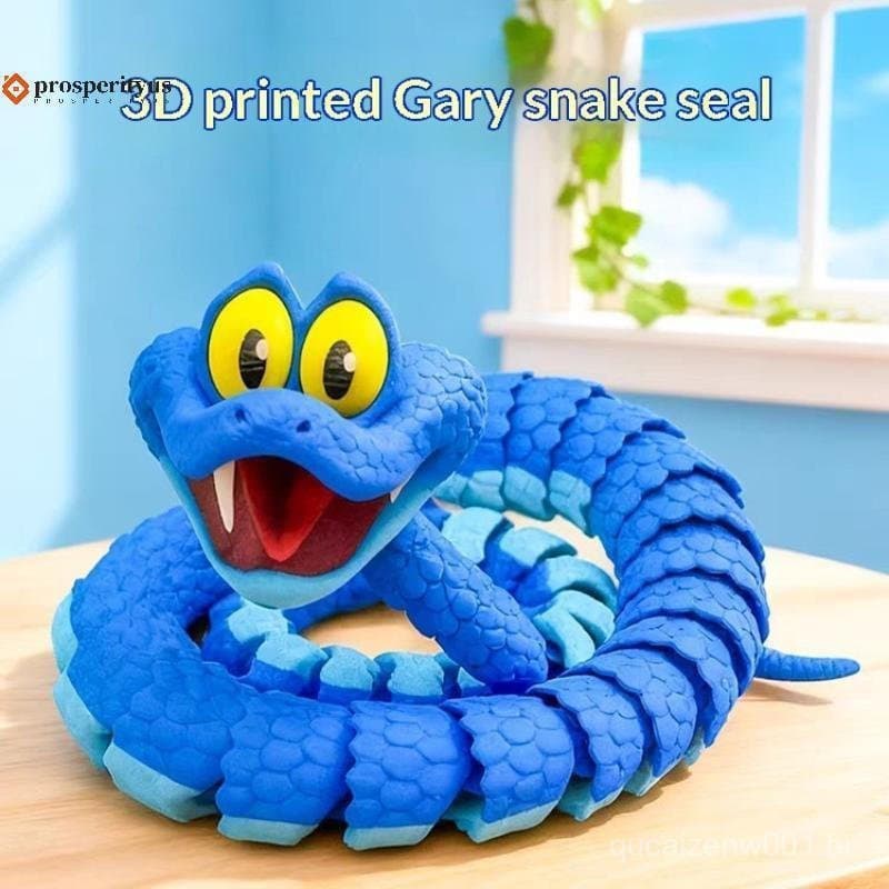 [prosperityus] Zootopia 2 Gary Figura de Anime Impressa em 3D, Modelo Articulado, Brinquedo Anti-stress, Ornamento de Me
