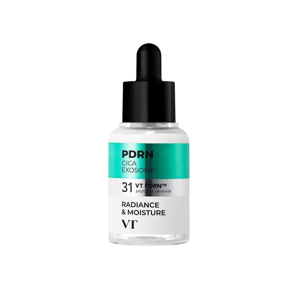 VT COSMETICS PDRN Cica Exosome Ampoule, Sérum Firmador com Peptídeos e Ceramidas para Antienvelhecimento, Cuidado com Ru