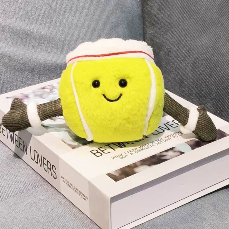 Super macio toque bola esportes futebol bebê boneca basquete bonito brinquedo de pelúcia Rugby boneca tênis de mesa quar