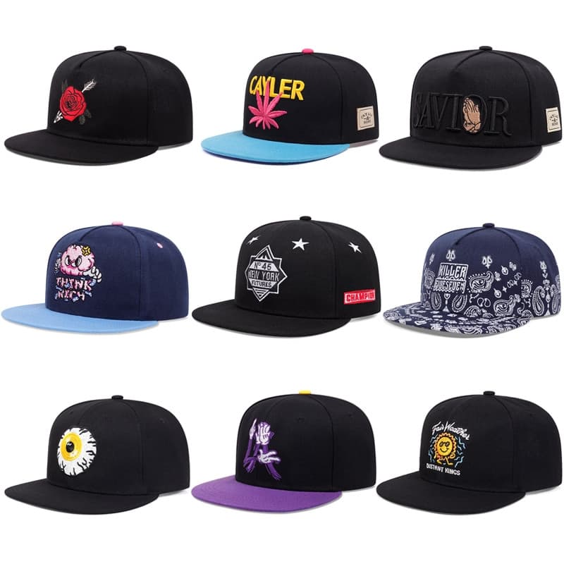 Boné Bordado Rosa Para Homem Ao Ar Livre Chapéu De Verão vintage Aba Plana Hip Hop unisex snapback