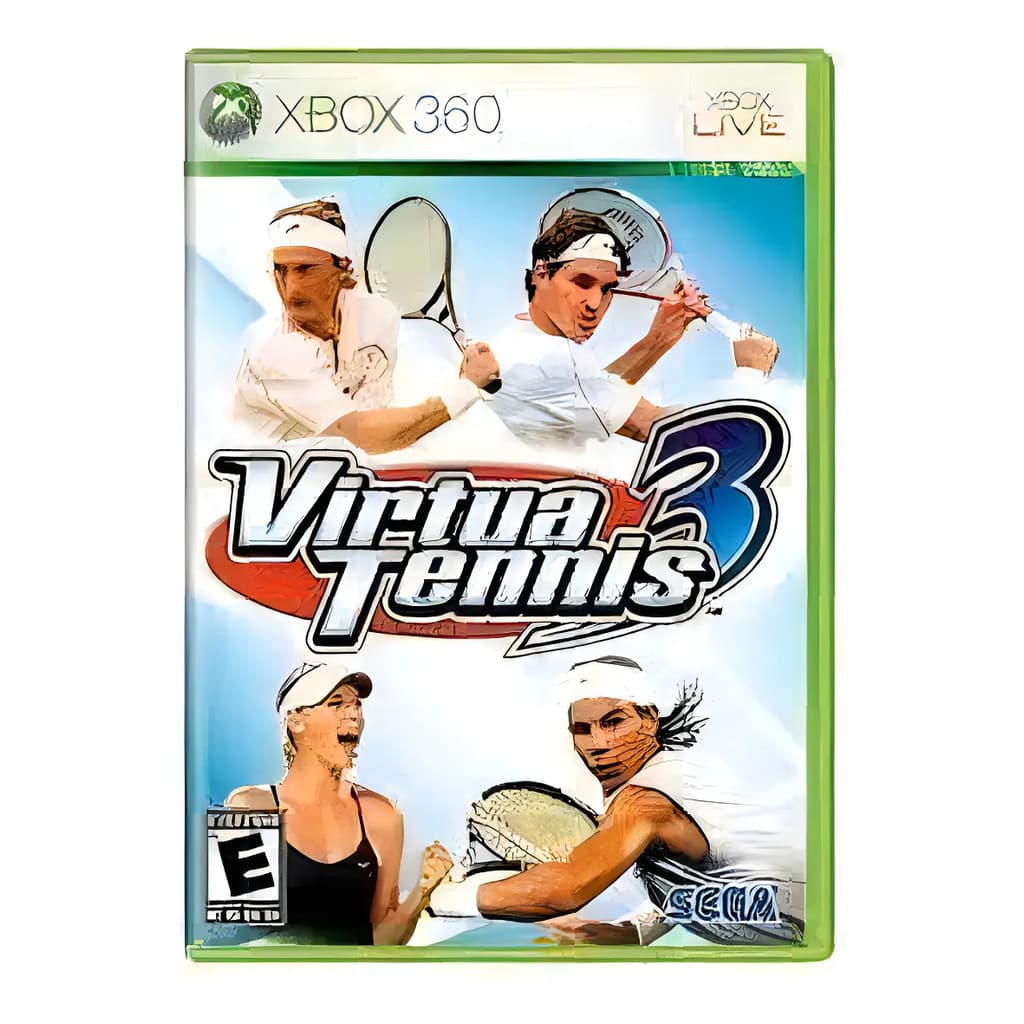 Virtua Tennis 3 - Xbox 360 Lacrado