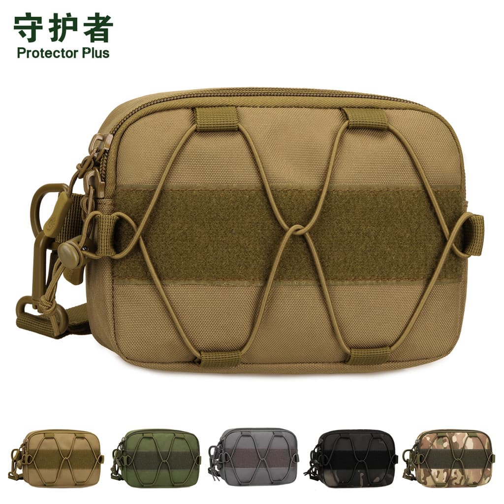 MOLLE bolsa lateral com cinto, bolsa de cintura à prova d'água para homens e mulheres, multifuncional, portátil, EDC, pe