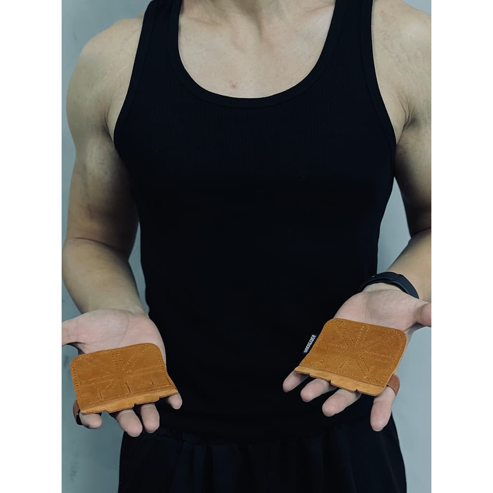 Proteção de palma de couro Fitness masculino feminino equipamentos barra Horizontal treinamento antiderrapante luvas esp