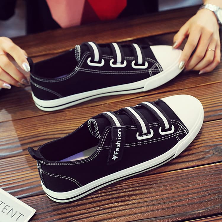 Cara Social sapatos masculinos na moda outono novo estilo sapatos de lona deslizamento-On estudante casal sapatos casuai