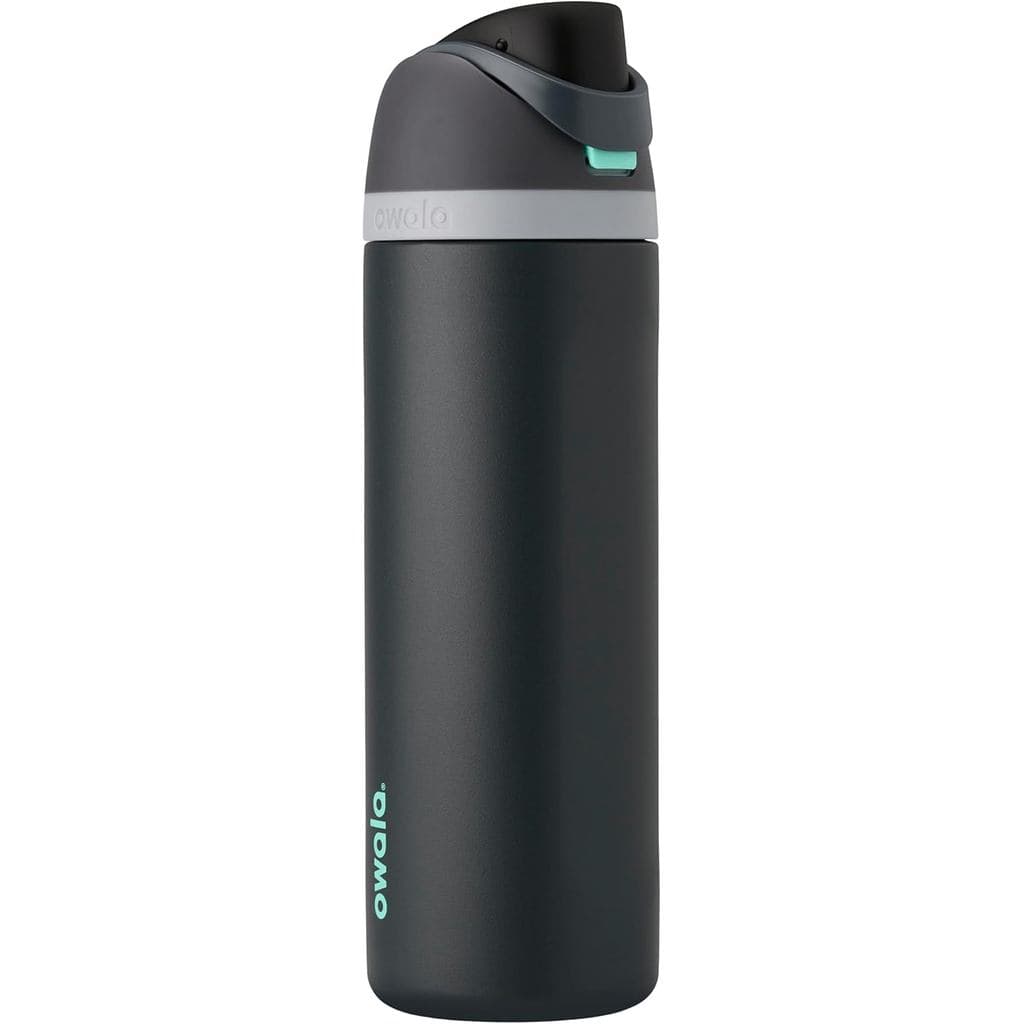 Garrafa de Água Isolada de Aço Inoxidável Owala FreeSip com Canudo para Esportes e Viagens, à Prova de Vazamentos, Livre
