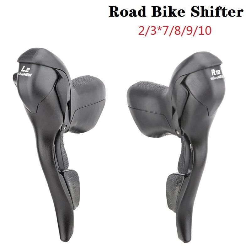 1 Par 7/8/9/10 Velocidade Bicicleta Shifter Alavanca De Controle Duplo Desviador Compatível Acessórios Ciclismo