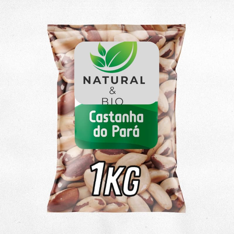 CASTANHA DO PARA INTEIRA 1 KG PREMIUM