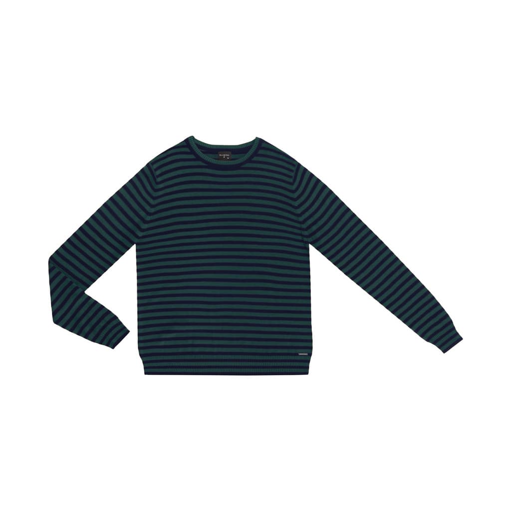 Suéter Masculino Em Tricot Diametro Verde