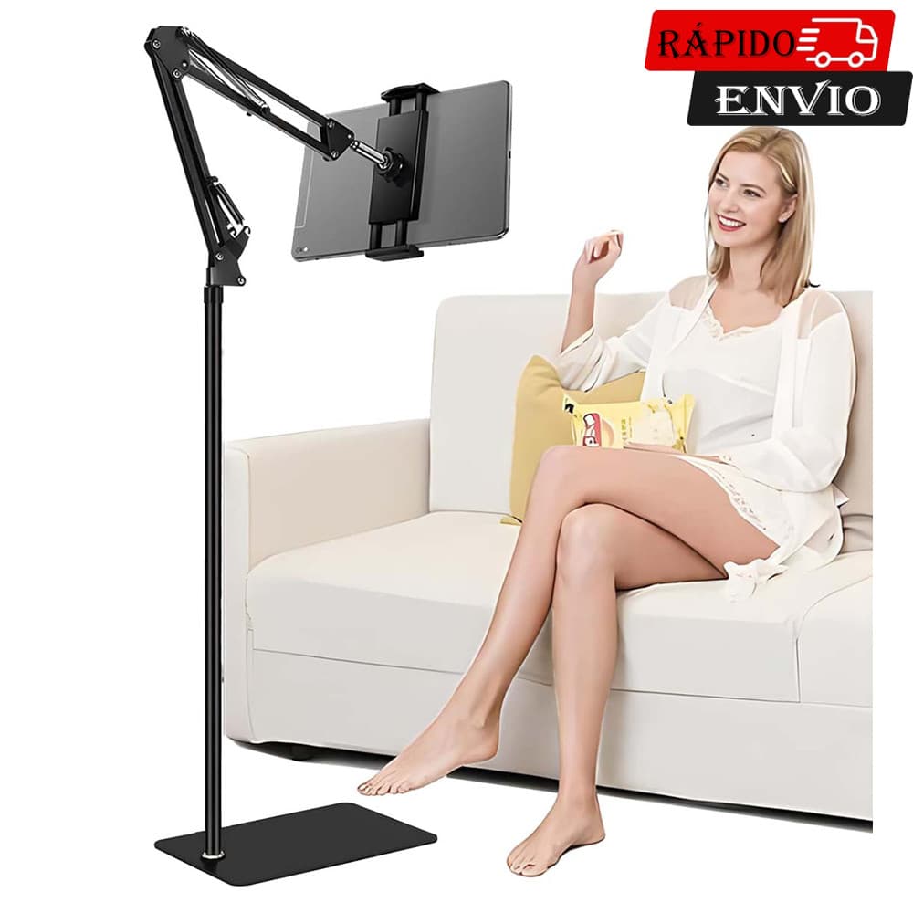 133cm Suporte de celular Braço Articulável Flexível para Celular e Tablets suporte de Celular portátil 4-12.9 polegadas