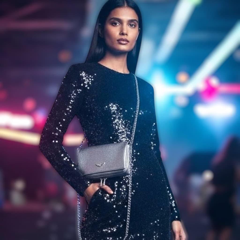 Bolsa Feminina Duas Correntes estilo Blogueirinha inspiração Zadigue Tiktok