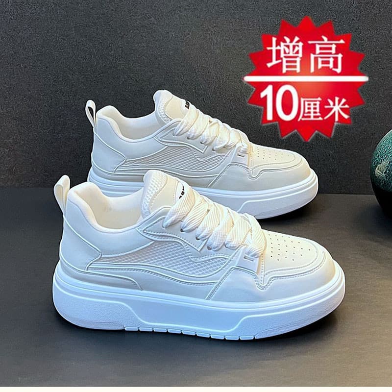 Sapatos de aumento de altura masculinos 10cm verão estilo fino respirável aumento de altura interna 8cm6cm sapatos mascu