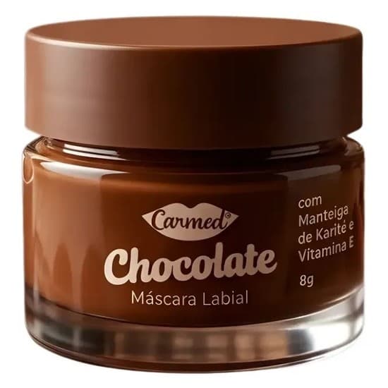 Carmed Máscara Labial Chocolate 8g Máscara Noturna Cimed