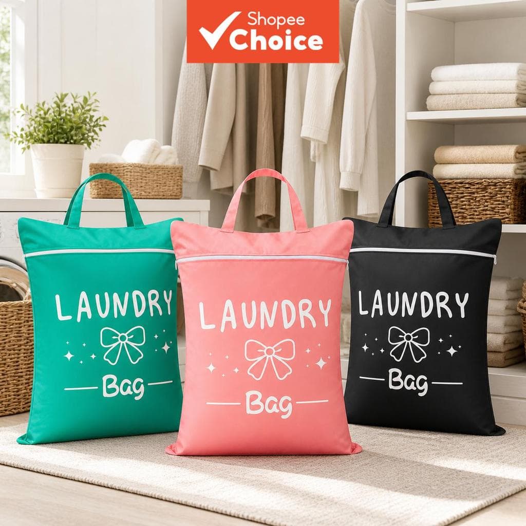 Saco De Roupa Suja De Viagem Com Alças , Organizador Dobrável De Armazenamento De Roupas Para Dormitório , Lavanderia ,